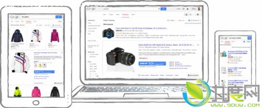 Google Shopping服务更新：新增360度旋转视图