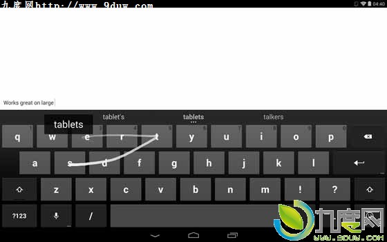 Google键盘（Google Keyboard）2.0发布：基于安卓4.4系统
