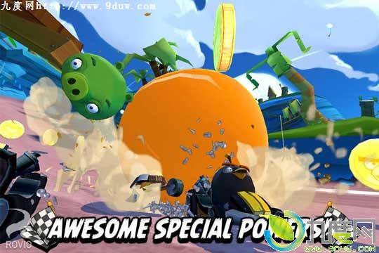 免费下载：《愤怒的小鸟GO！（Angry Birds Go!）》Android/iOS/WP版
