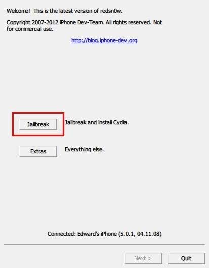 
iOS 6.1.3/6.1.4完美越狱Redsn0w 0.9.15b3详细教 程