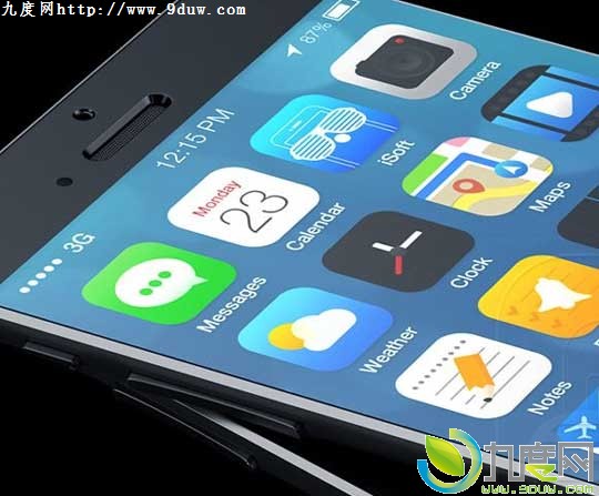 运行iOS 8的“iPhone 6/6c”概念设计图