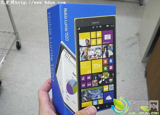 诺基亚6寸Lumia 1520登陆日本：比国行贵900元