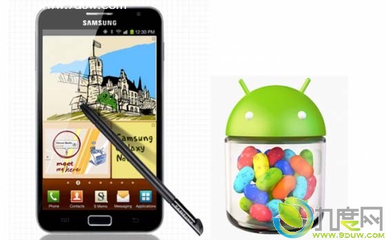 GalaxyNote,三星GalaxyNote,三星GT-N7000,GT-N7000,果冻豆更新