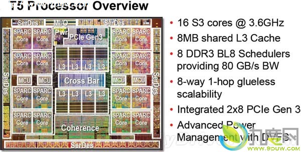 Oracle,甲骨文,SPARCT5,SPARCM5,微处理器,全球最快处理器