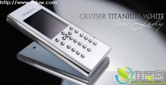 奢华手机,女士手机,CruiserTitaniumWhite,Gresso