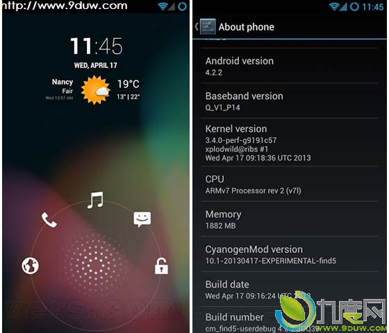 CyanogenMod发布Find 5手机Android 4.2.2的CM10.1包,Find5,Find5手机,CyanogenMod,CM10.1包,OPPO手机