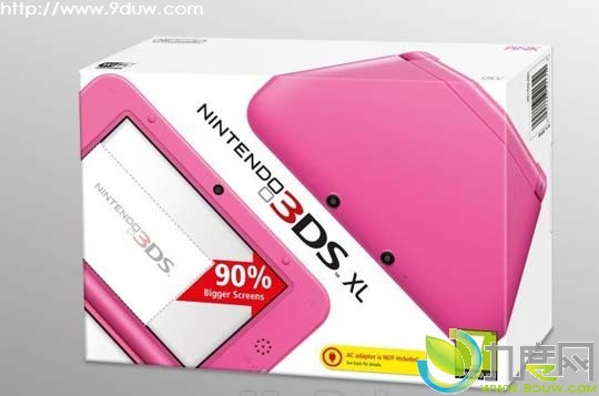 任天堂为英国女性玩家推出全新粉色3DS XL游戏主机
