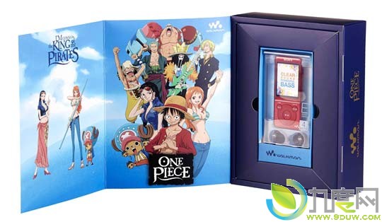 索尼推出《海贼王》主题限量版Walkman套装播放器:Walkman X One Piece主题E473播放器