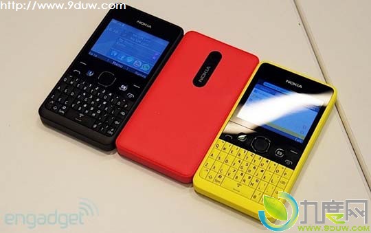 诺基亚发布全新Asha S40手机Asha 210：配备全QWERTY物理键盘
