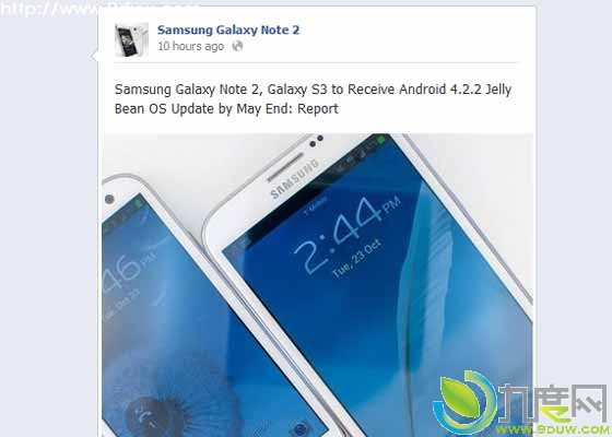 三星Galaxy Note 2和Galaxy S3五月底将获Android4.2.2官方更新