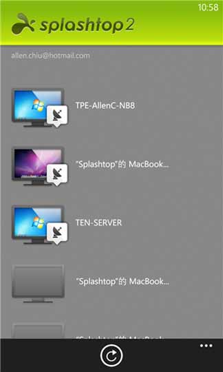 手机远程PC桌面控制软件Splashtop 2登陆Windows Phone平台