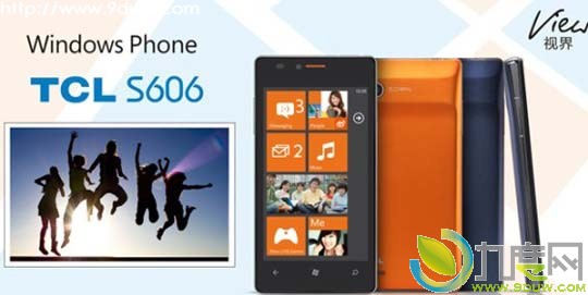 TCL低端WP7.5智能手机S606上市：售799元附送1张《钢铁侠3》电影票