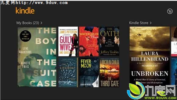 Win8平台亚马逊Kindle应用更新2.0.0版
