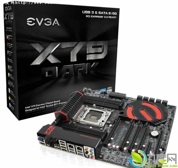 EVGA发布全新顶级X79 Dark显卡:EVGA X79 Dark