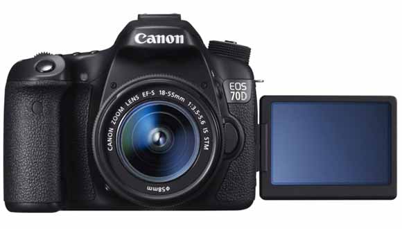 佳能发布新款单反相机EOS 70D,配2020万像素