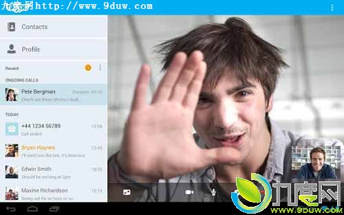 Android版Skype 4.0全新发布：采用Metro风格