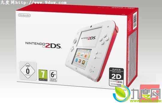任天堂发布阉割版3DS掌机2DS 双屏直板设计