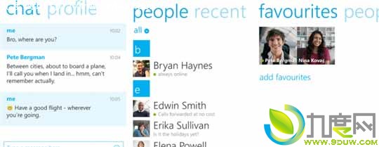 Windows Phone 8版Skype 2.9发布 新增联系人筛选