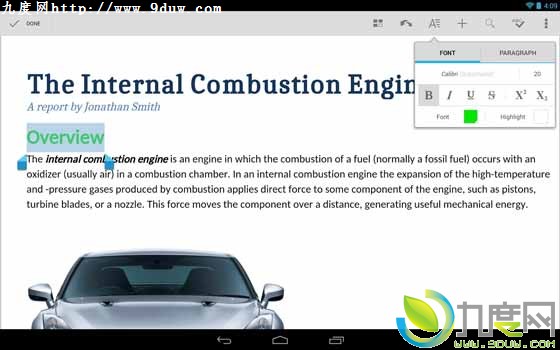 Quickoffice应用免费向Android和iOS开放