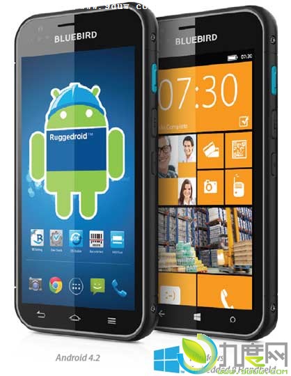全球首部Android+WP8双系统手机亮相！带POS机功能