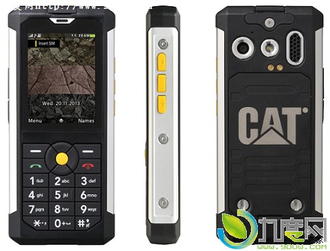 拍砖头！超强军用三防手机Cat B100亮相
