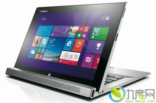联想推出可拆卸Win8.1笔记本Miix 2:前后都能“插”