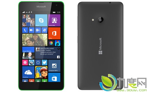 微软首款智能手机Lumia 535发布:售价110欧元