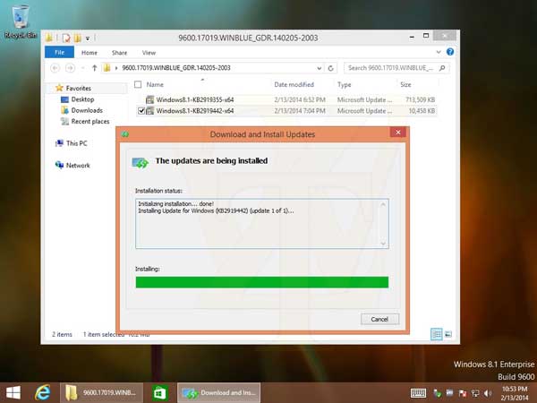 Windows 8.1 Update 1最新版本Build 9600.17019截图曝光
