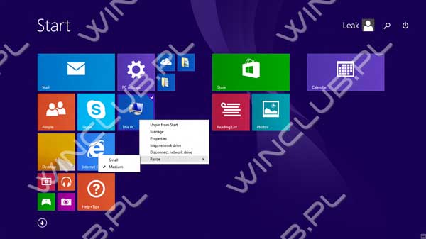 Windows 8.1 Update1预览版下载地址泄露