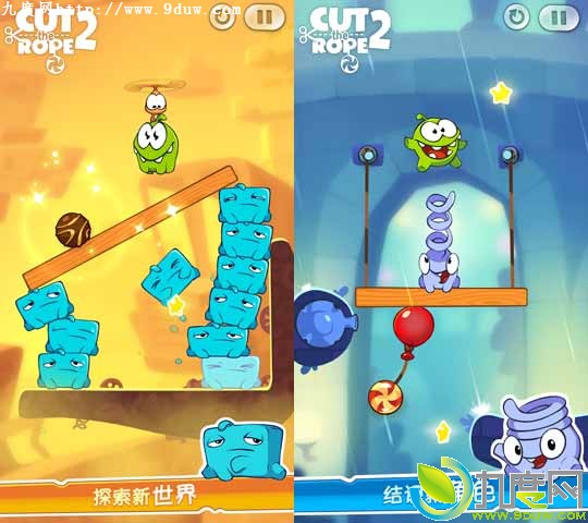 Android手机游戏《割绳子2》（Cut the Rope 2）免费下载