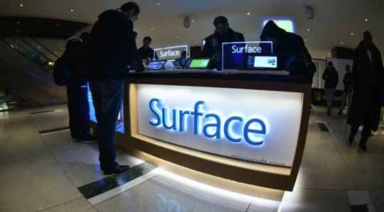 微软新开11家小店：首日32GB版Surface RT售199美元