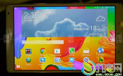 三星发布2K屏超强配置Galaxy Tab S平板电脑:Galaxy Tab S 10.5和Galaxy Tab S 8.4