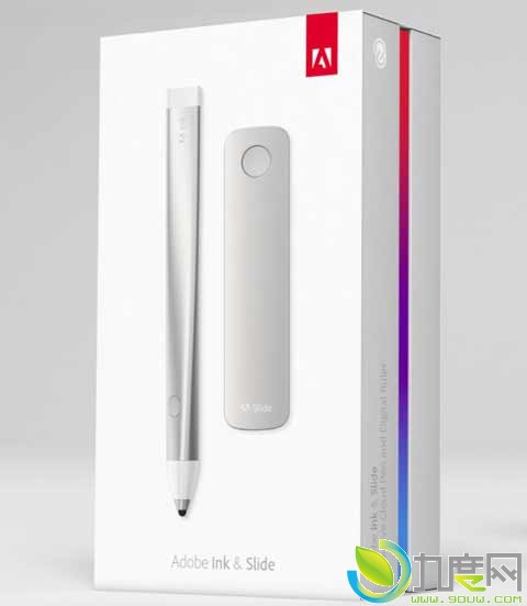 Adobe发布iPad手写笔和直尺:Ink压力感应电子笔和Slide电子绘图尺