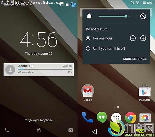 谷歌全新Android L系统开发者预览版开放下载