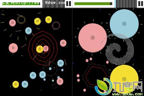 iPhone经典游戏“Eliss Infinity(抽象宇宙无限)”登陆Android平台