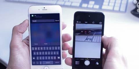 运行iOS 8的iPhone 6视频