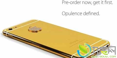 24K纯金或粉金版iPhone 6开订了：52000元