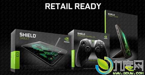 NVIDIA Shield Tablet游戏平板电脑开卖:1850元起