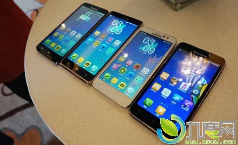 联想连发四款4G手机A916/A806/A606/S856：支持TD-LTE以及LTE FDD双4G网络
