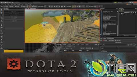 自定义游戏地图！DOTA 2官方游戏编辑器上线
