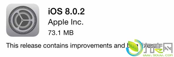 苹果iOS 8.0.2正式版发布