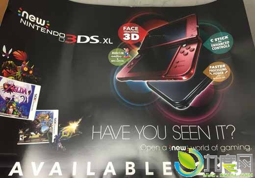 任天堂将推美版新款New 3DS/3DS XL！屏幕增大/增强3D防抖