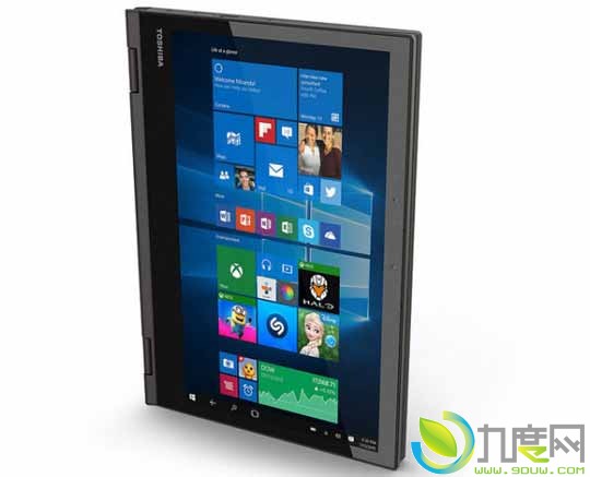 东芝发布首款12.5寸4K屏Windows 10二合一变形本Satellite Radius 12