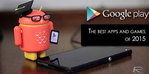 谷歌公布2015年Google Play应用商店最佳内容:包括最佳电影、最佳专辑、最佳游戏等等