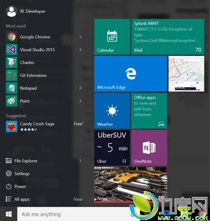 Windows 10桌面版Uber发布：支持Cortana和动态瓷贴