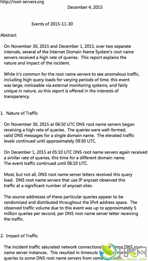 域名根服务器（ROOT DNS）又遭攻击了,域名根服务器（ROOT DNS）主要作用是帮助全球用户解析域名