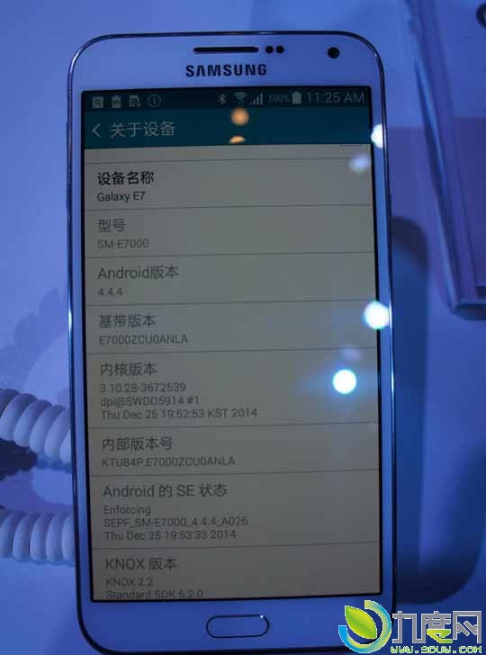 三星5.5寸旗舰机Galaxy E7正式发布