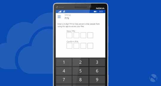WP版OneDrive应用更新：多个微软帐号切换