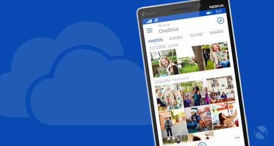 WP版OneDrive应用更新：多个微软帐号切换