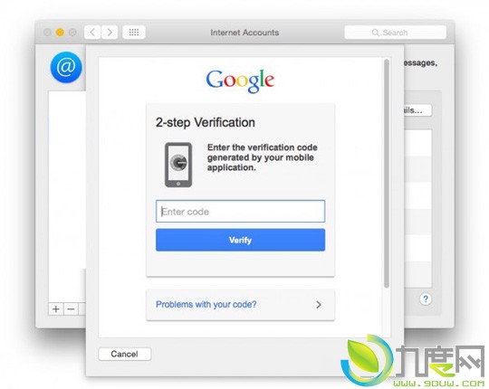 OS X 10.10.3直接支持谷歌账户两步验证